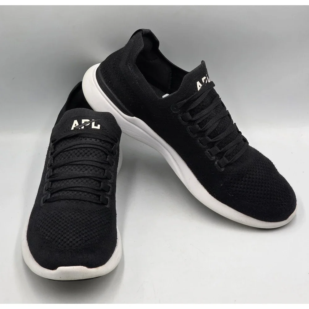 APL TechLoom Breeze Women's Black Sneakers Size 10 Missing Insole